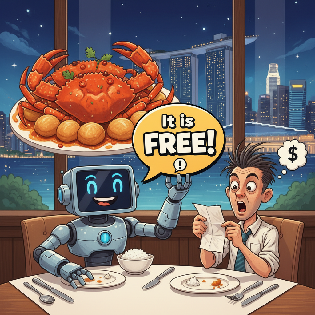 When AI Gets It Wrong Confidently: My Chilli Crab Hallucination Story